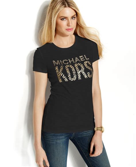 michael michael kors shirts women|Michael Kors black shirt women.